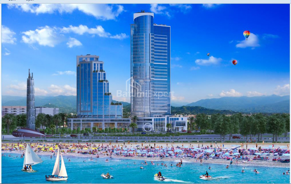 Квартира 30.3 м² - Аллея Героев, Батуми, Грузия