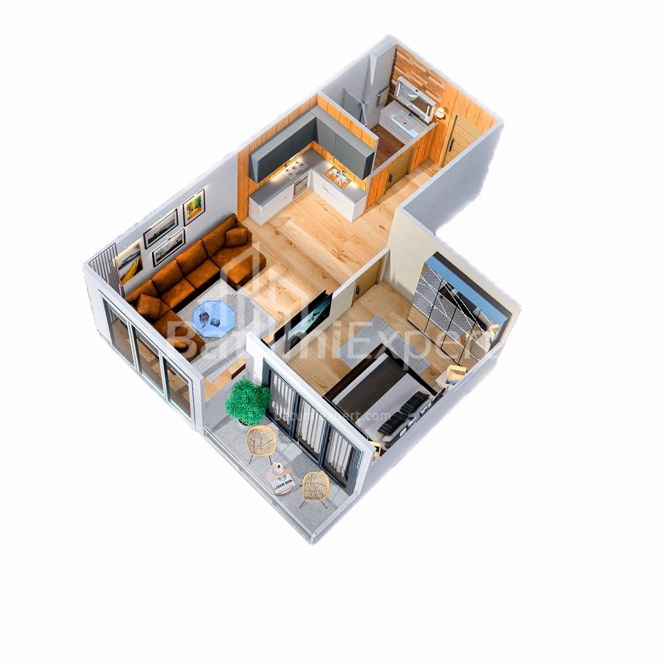 Квартира 55 м² - Петра Багратиони, Батуми, Грузия