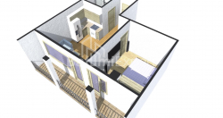 Квартира 46.4 м² - Луки Асатиани, Батуми, Грузия