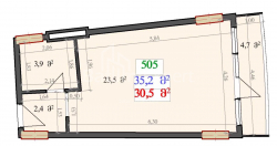 Квартира 1-комн 35.2 м² - Леха и Марии Качинских, Батуми