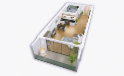 Квартира 1-комн 31.4 м² - Аллея Героев, Батуми