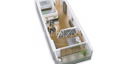 Квартира 2-комн 59.4 м² - Аллея Героев, Батуми