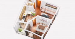 Квартира 2-комн 59.4 м² - Аллея Героев, Батуми