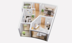 Квартира 1-комн 30.3 м² - Аллея Героев, Батуми