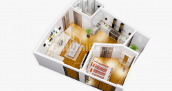 Квартира 2-комн 59.4 м² - Аллея Героев, Батуми