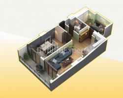 Строящийся объект 3-комн 55.4 м² - Хайдара Абашидзе, Батуми