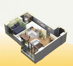 Строящийся объект 3-комн 55.4 м² - Хайдара Абашидзе, Батуми