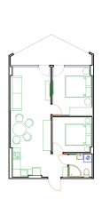 Квартира 62.2 м² - Зураба Горгиладзе, Батуми, Грузия