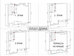 Частный дом 9-комн 234 м² - Адлиа, Батуми